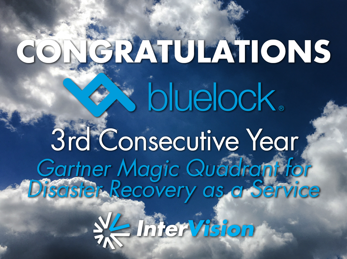 Bluelock Recognized in the Gartner Magic Quadrant for Disaster Recovery